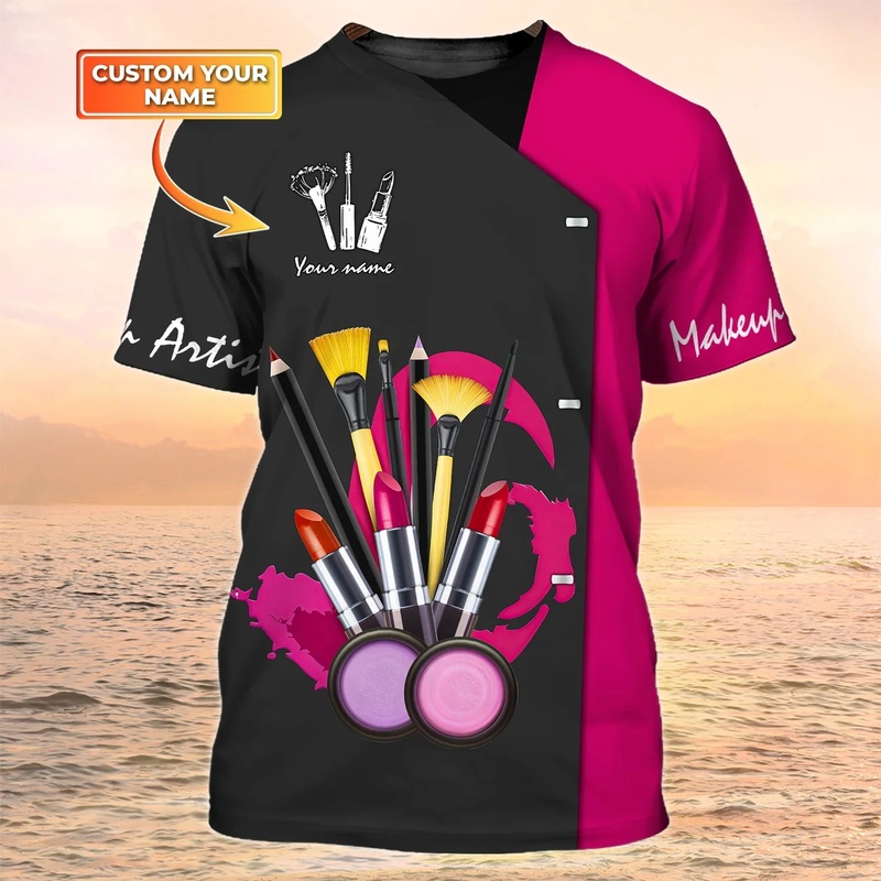 3D Printing Maket - Camiseta masculina personalizada com sua imagem,