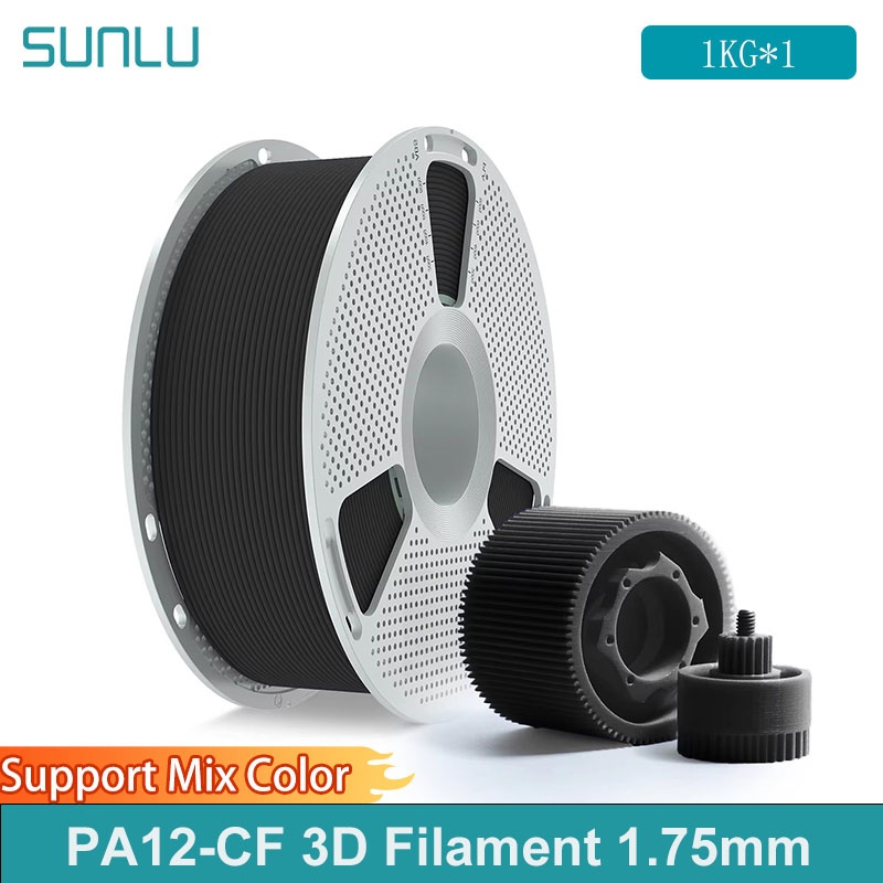 3D Printing Industrial - Sunlu PA12-CF filamento 3d 1.75mm filamento