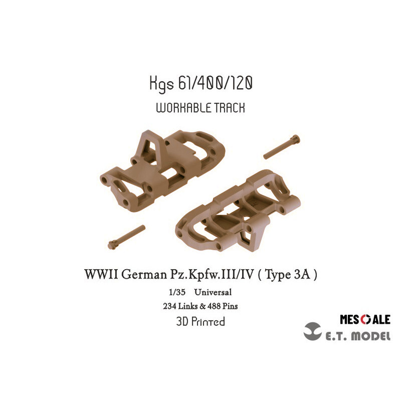 3D Printing And Additive Manufacturing - ET 1/35 P35-020 WWII Pz.Kpfw.III/IV (Tipo