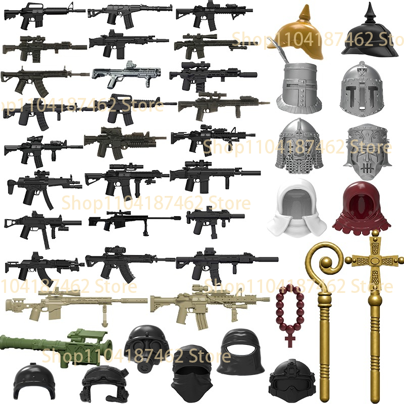 3D Printing Lego Bricks - Figuras de Soldados Militares com Equipamentos,