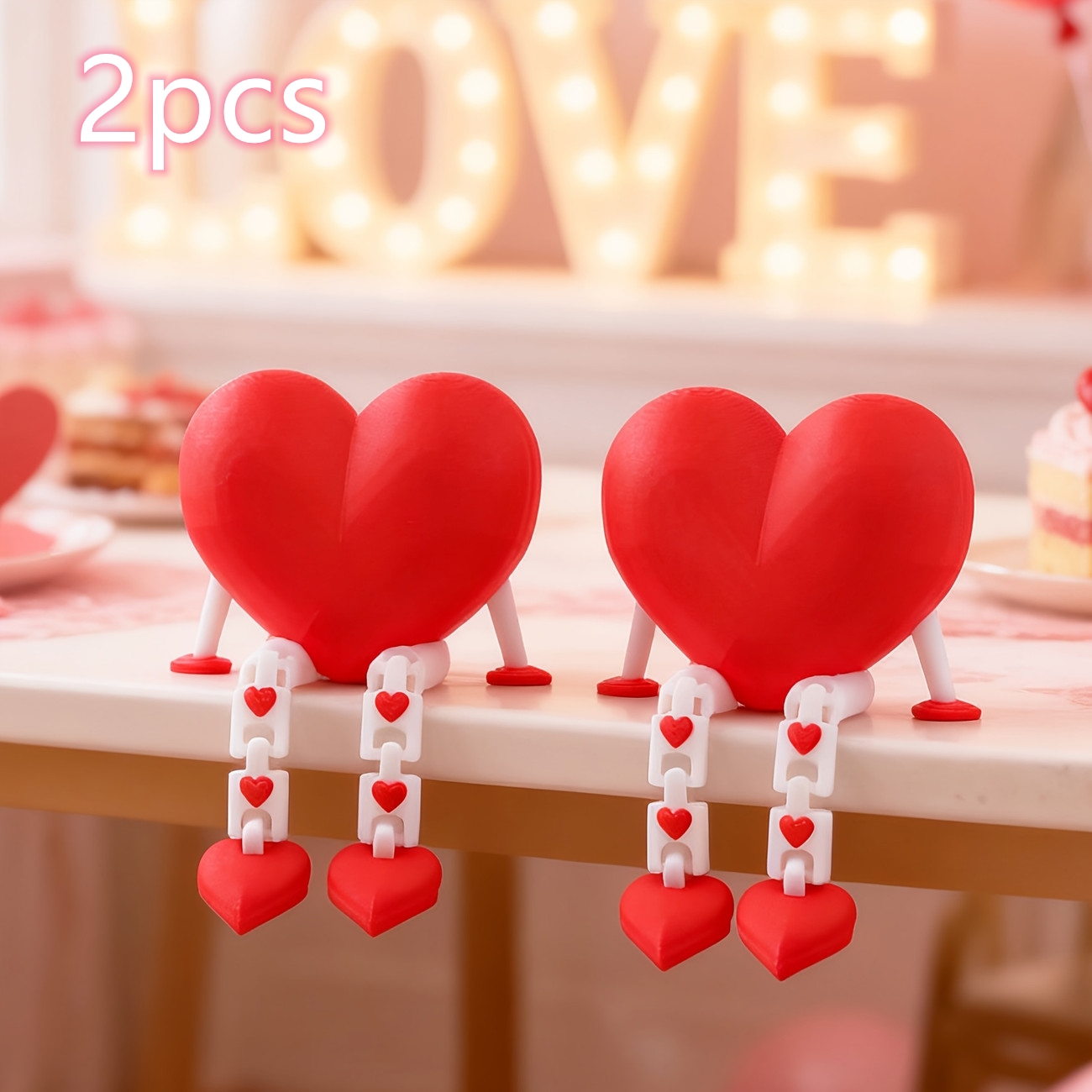 3D Printing Cafe - Conjunto de 2 Peças de Figuras
