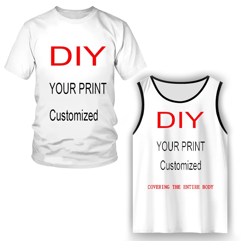 3D Printing Ideas - Personalizado 3D Impresso Imagem Impressão Vest