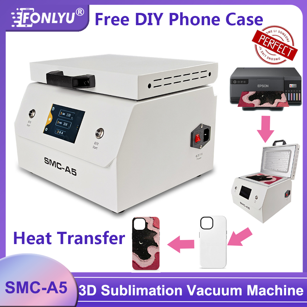 3D Printing Case - Fonlyu máquina de vácuo de sublimação