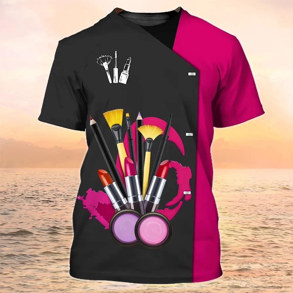 3D Printing Maket - Maquiagem artista camisetas cosméticos cosmetista impressão