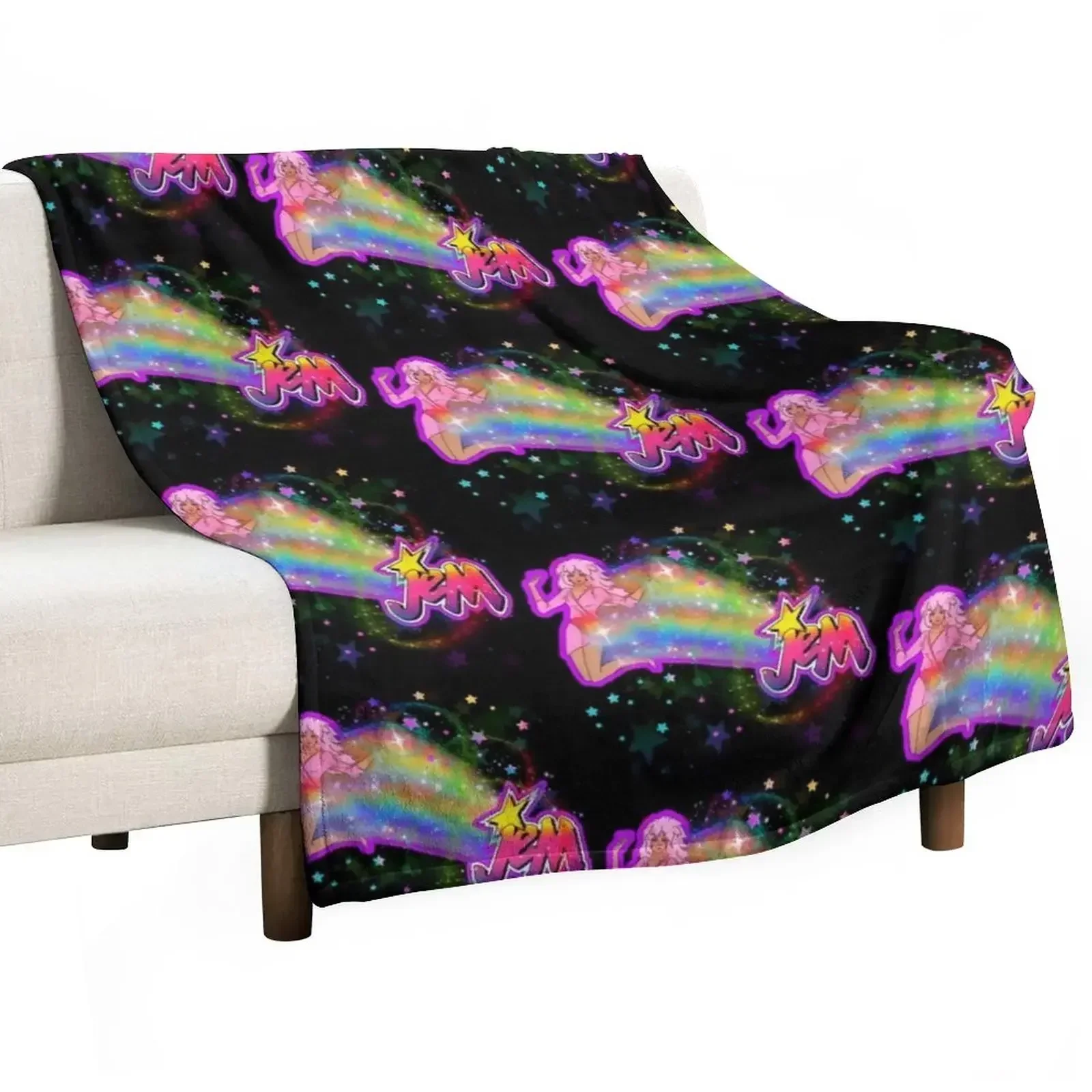 3D Printing Hologram - Cobertor decorativo Jem and the Holograms