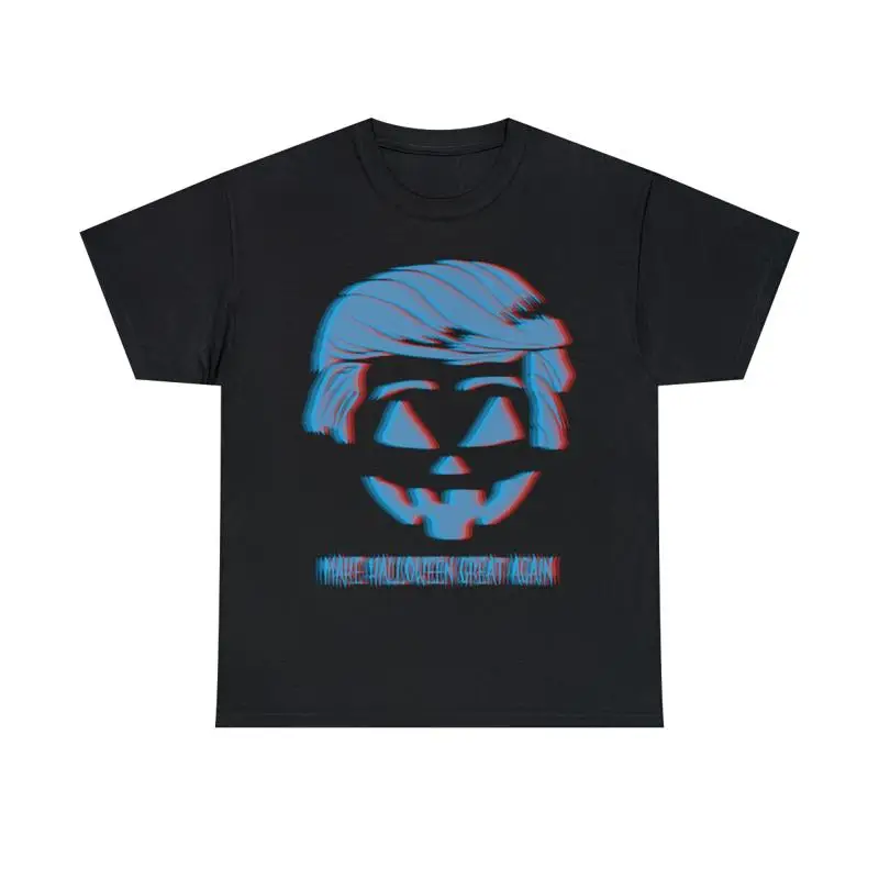 3D Printing Maket - Camiseta 3D Trumpkin Make Halloween Great