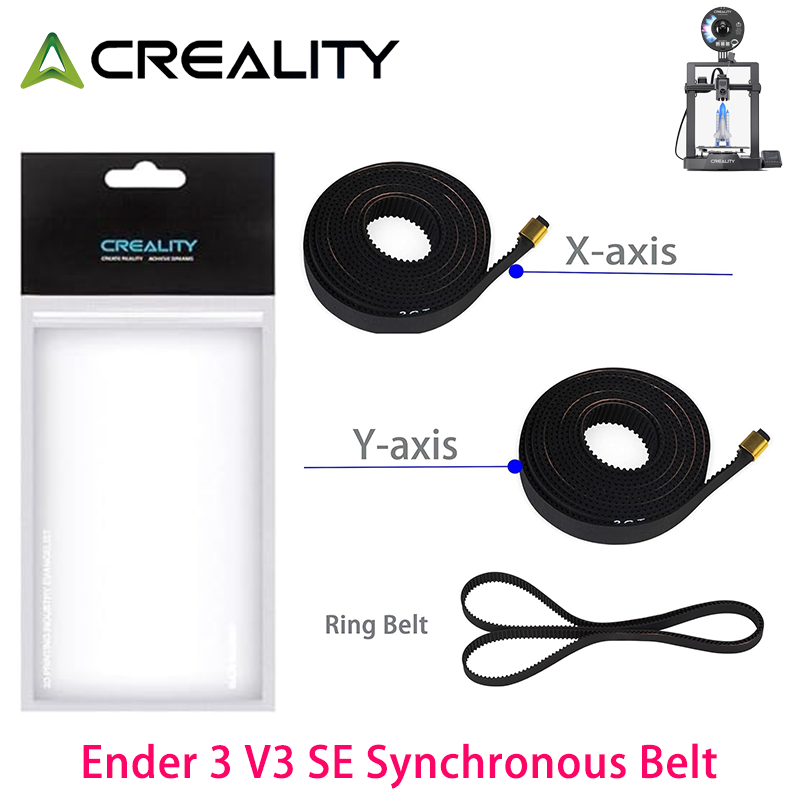 3D Printing X Axis - Kit de Correia de Sincronização Creality