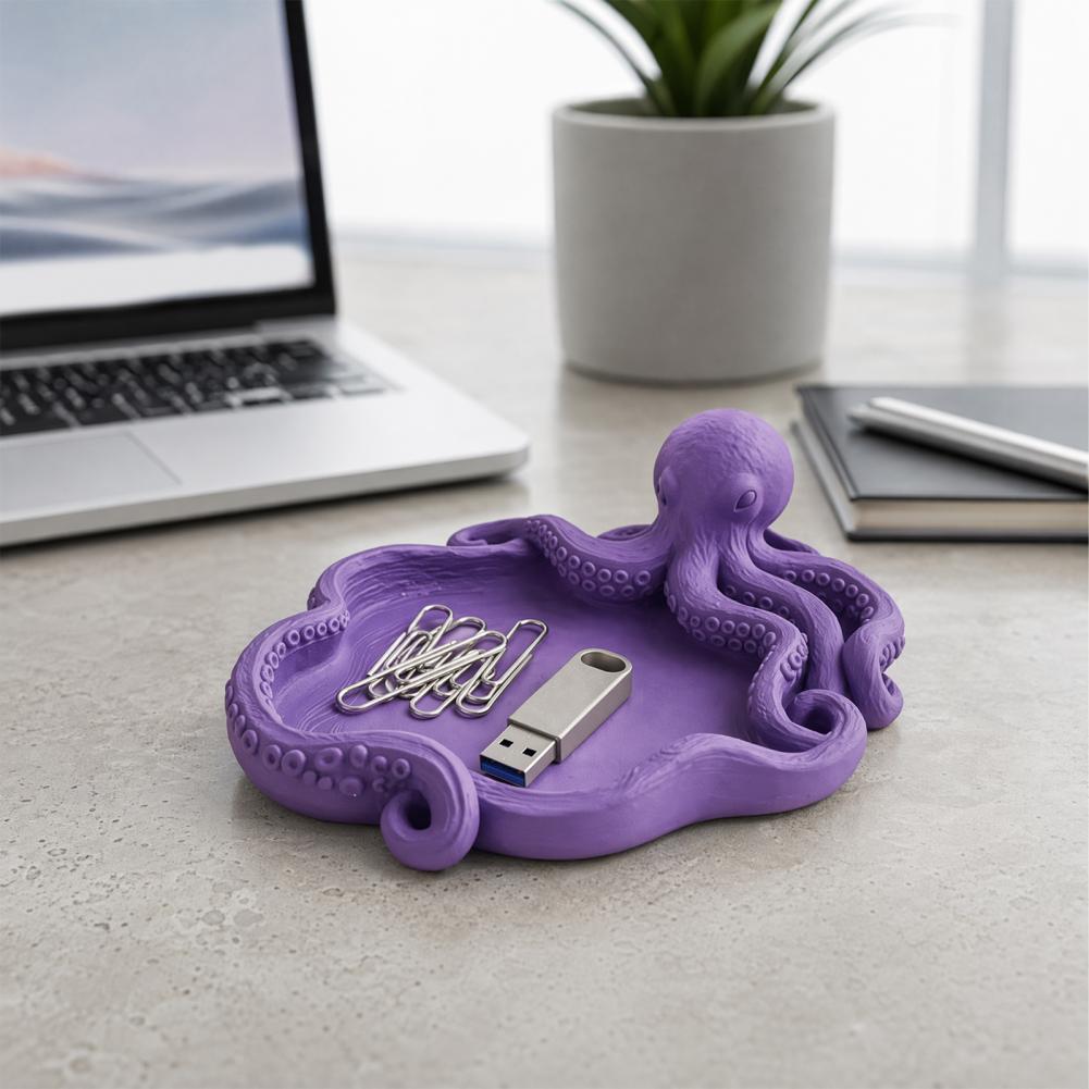 3D Printing Ring Holder - Bandeja Organizadora de Joias em Formato