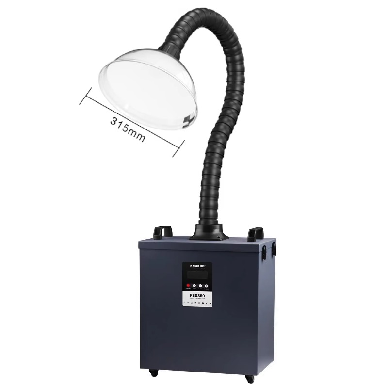 3D Printing Industrial - Extrator de Fumaça Industrial KNOKOO 350W,