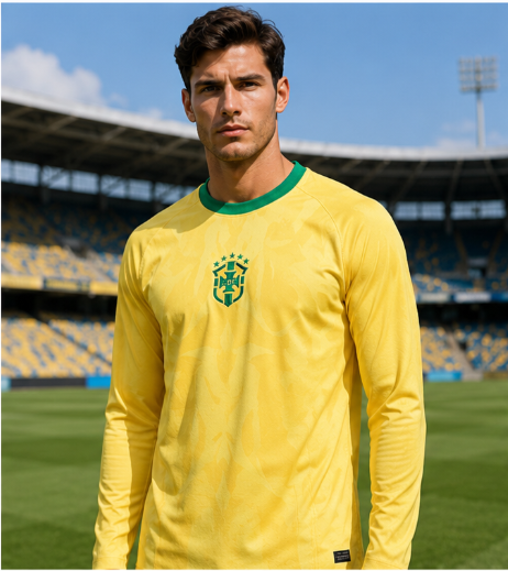 3D Printing Kpop - Camisa de Futebol de Manga Longa