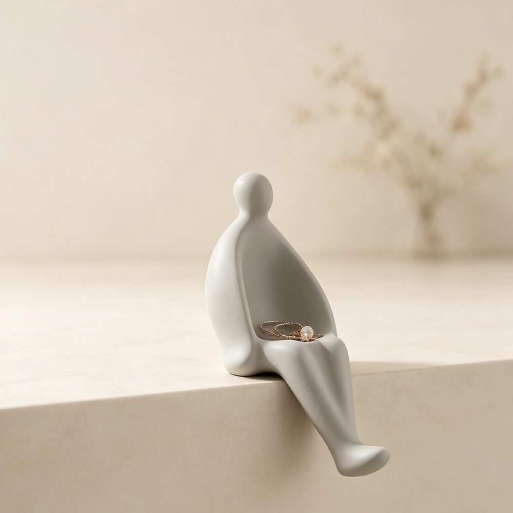 Suporte de joias em forma de f - 3D Printing Ring Holder avaliação e preço