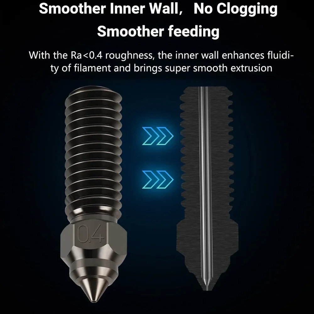 Bico de aço endurecido Crealit - 3D Printing Nozzle avaliação e preço