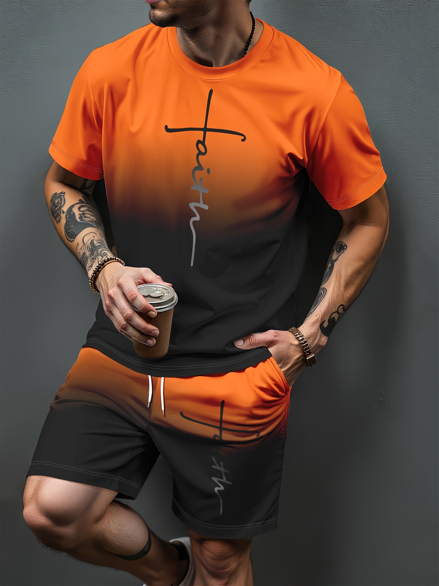 Conjuntos de Roupas Esportivas - 3D Printing Kpop avaliação e preço