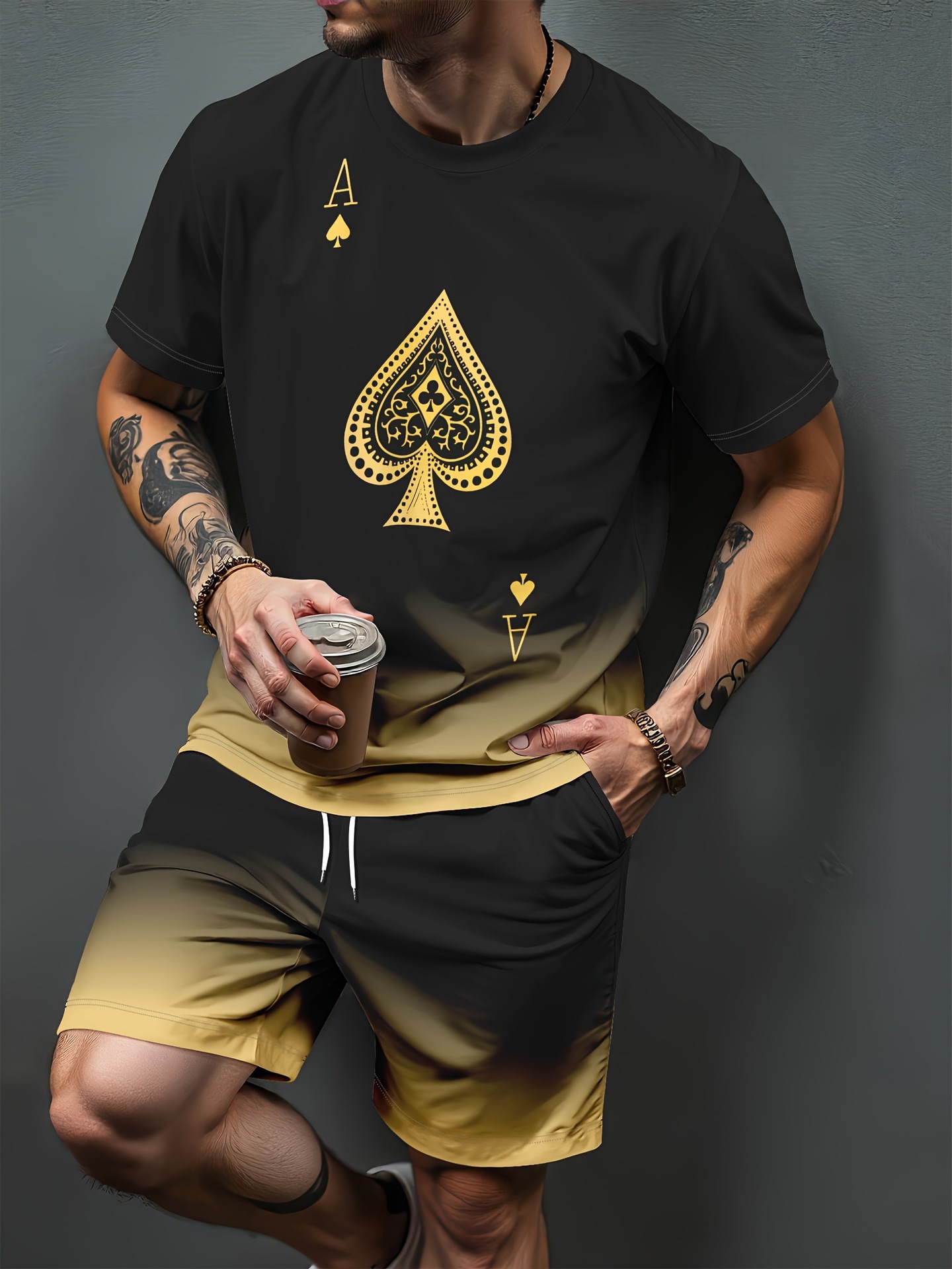 Conjuntos de Roupas Esportivas - 3D Printing Kpop avaliação e preço