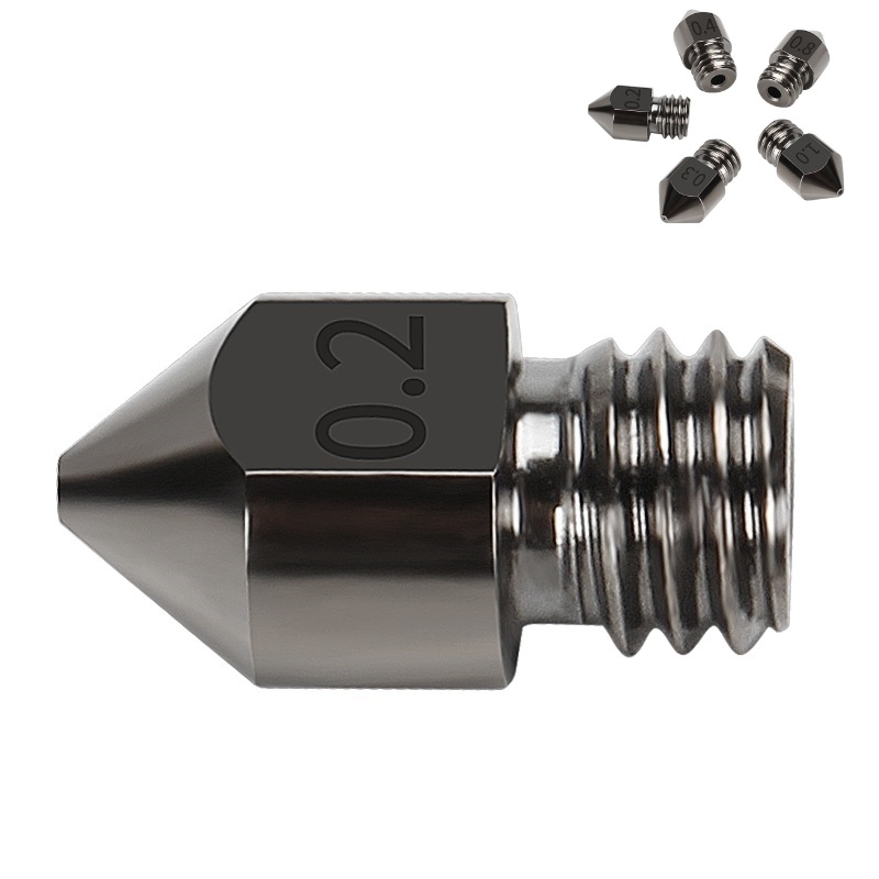 Bico de Aço Super Reforçado MK - 3D Printing Nozzle avaliação e preço