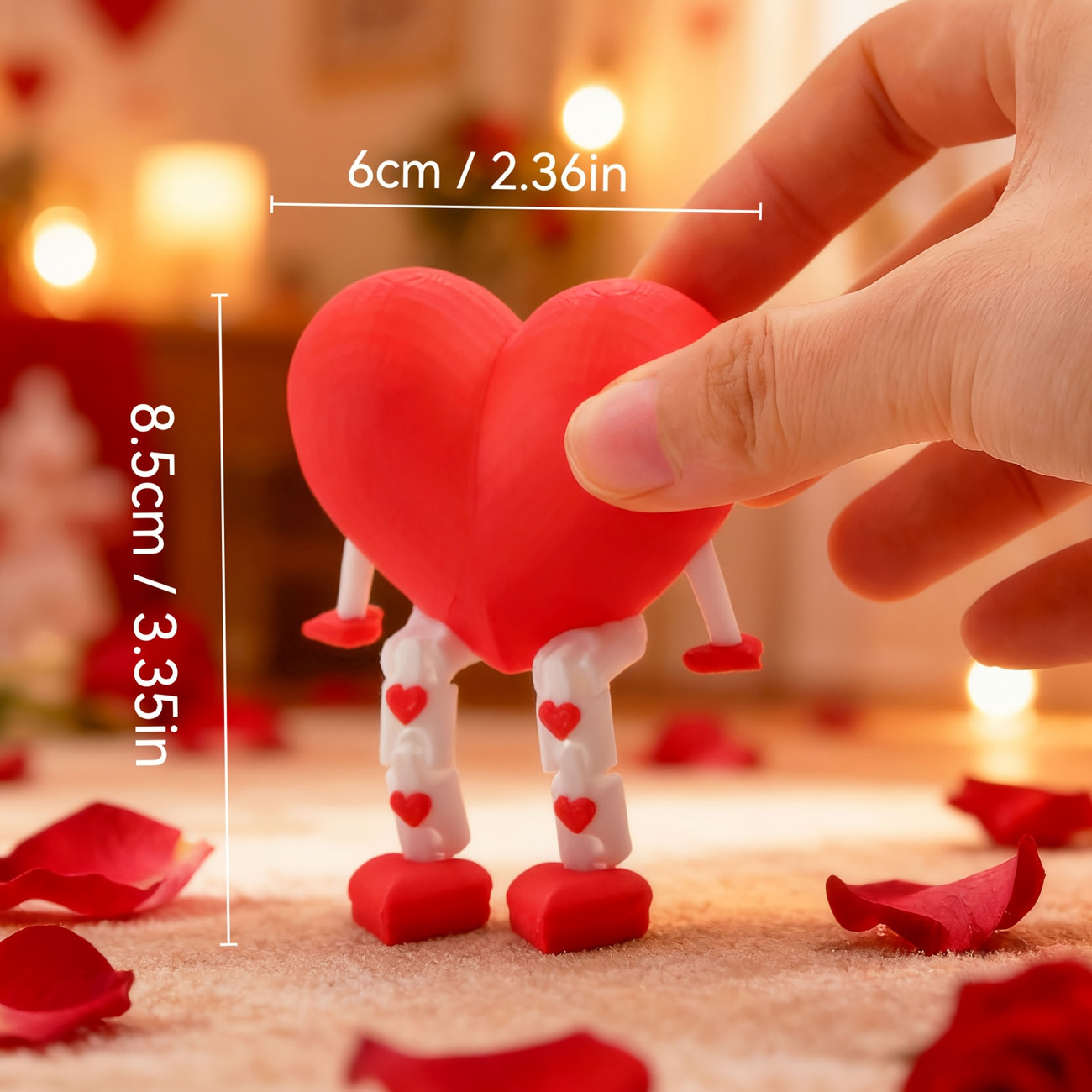 Conjunto de 2 Peças de Figuras - 3D Printing Cafe avaliação e preço