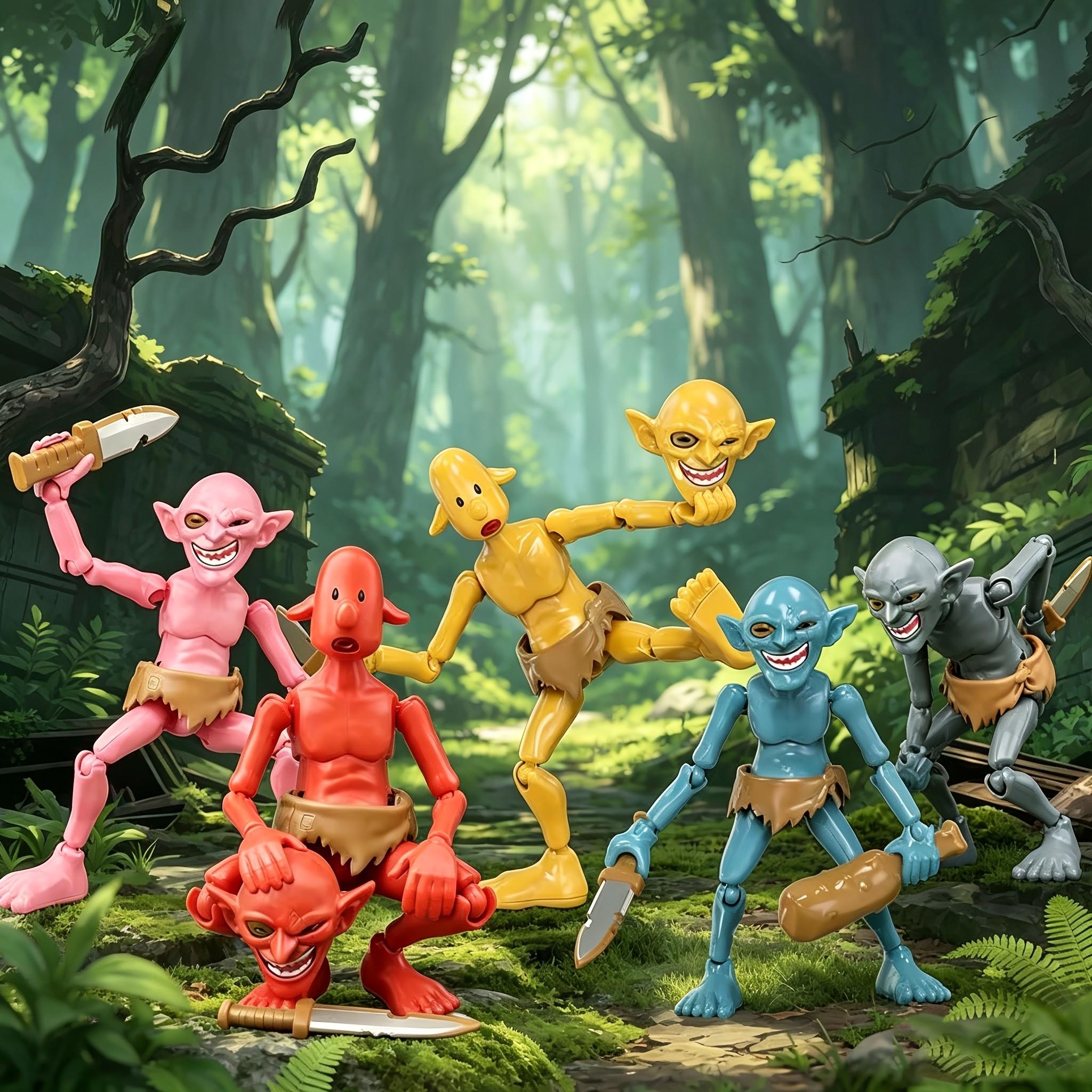 Robô Goblin Multiarticulado Im - 3D Printing Lego Bricks avaliação e preço