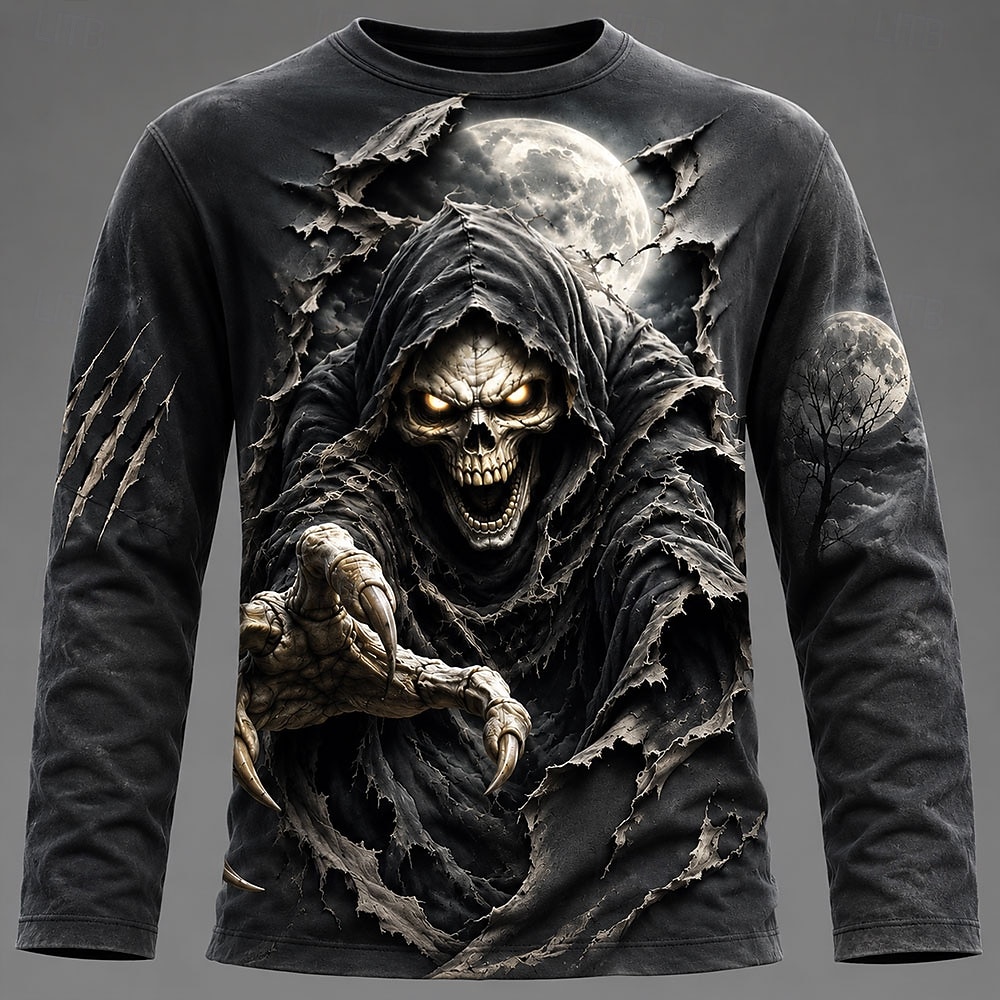 Camiseta Masculina de Manga Lo - 3D Printing Kpop avaliação e preço