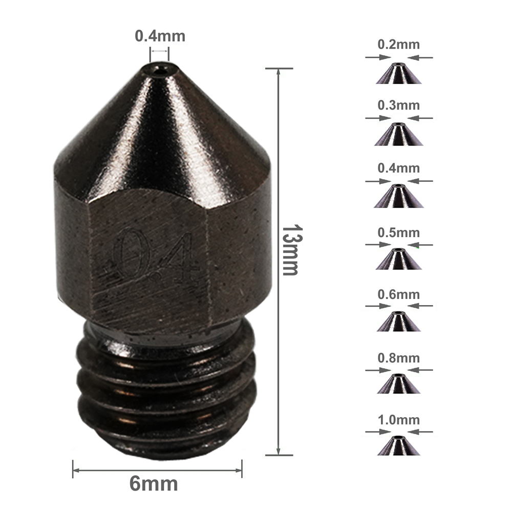 1.75mm mk8 impressora 3d bocal - 3D Printing Industrial avaliação e preço