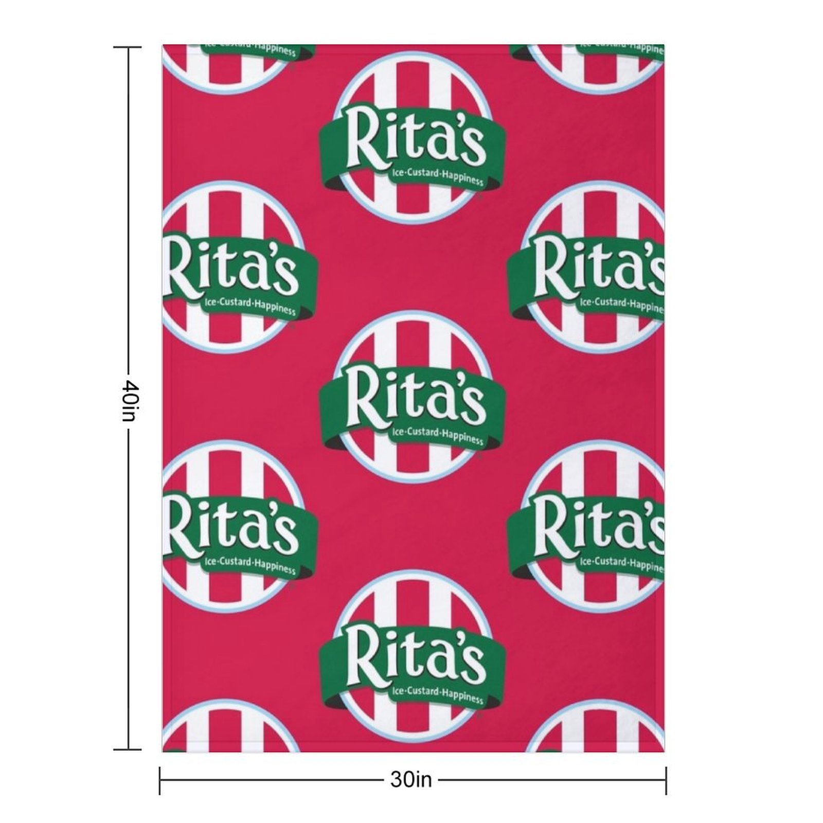 Cobertor decorativo Rita's Ita - 3D Printing Cafe avaliação e preço