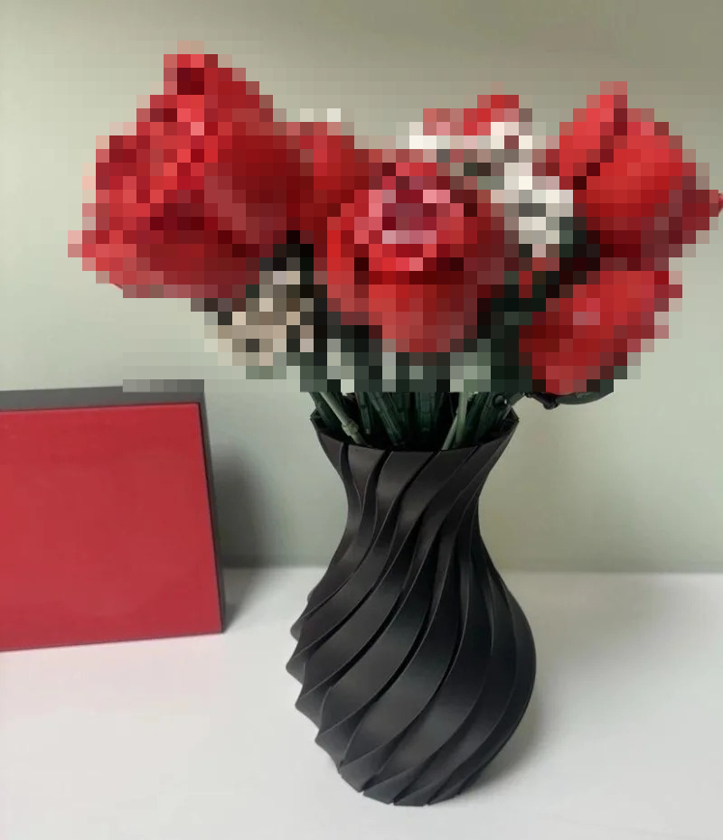 Vaso para lego buquê rosas flo - 3D Printing Lego Bricks avaliação e preço
