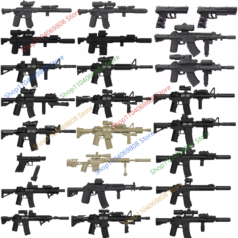 Figuras de soldados militares, - 3D Printing Lego Bricks avaliação e preço