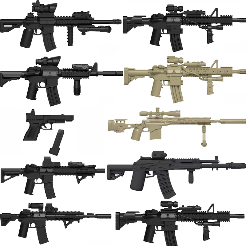 Figuras de soldados militares, - 3D Printing Lego Bricks avaliação e preço