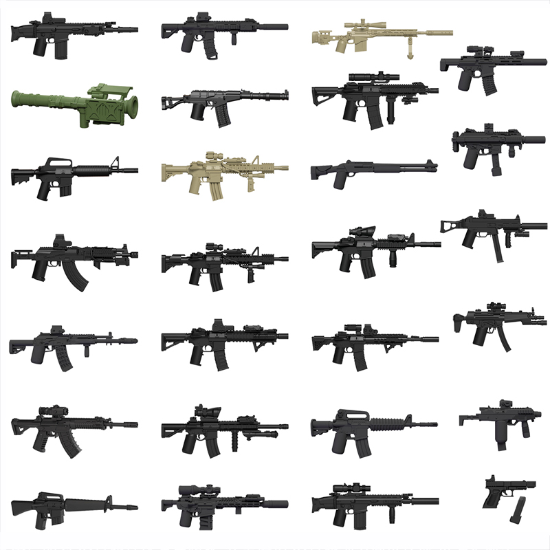 Figuras de soldados militares, - 3D Printing Lego Bricks avaliação e preço