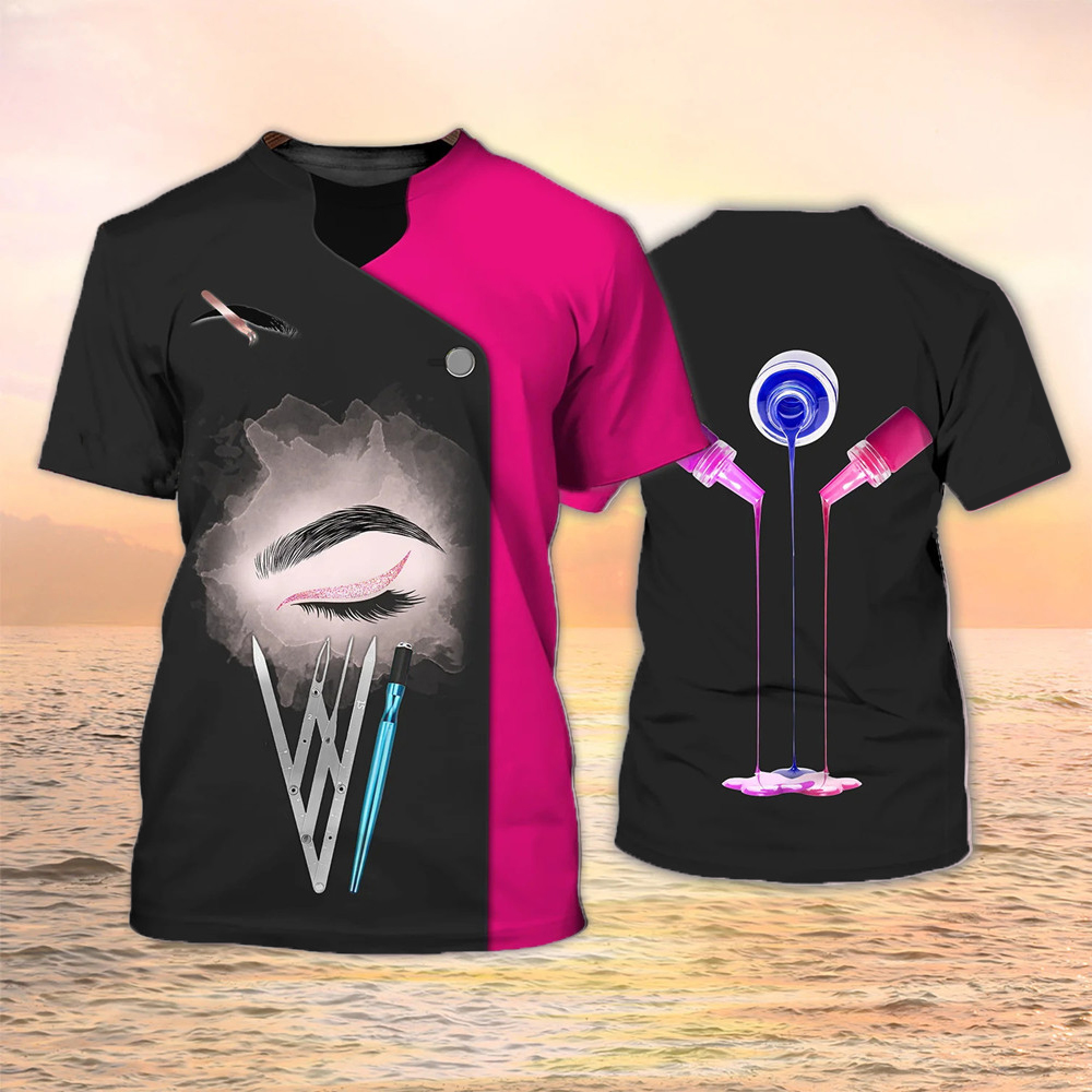 Maquiagem artista t-shirts cos - 3D Printing Maket avaliação e preço