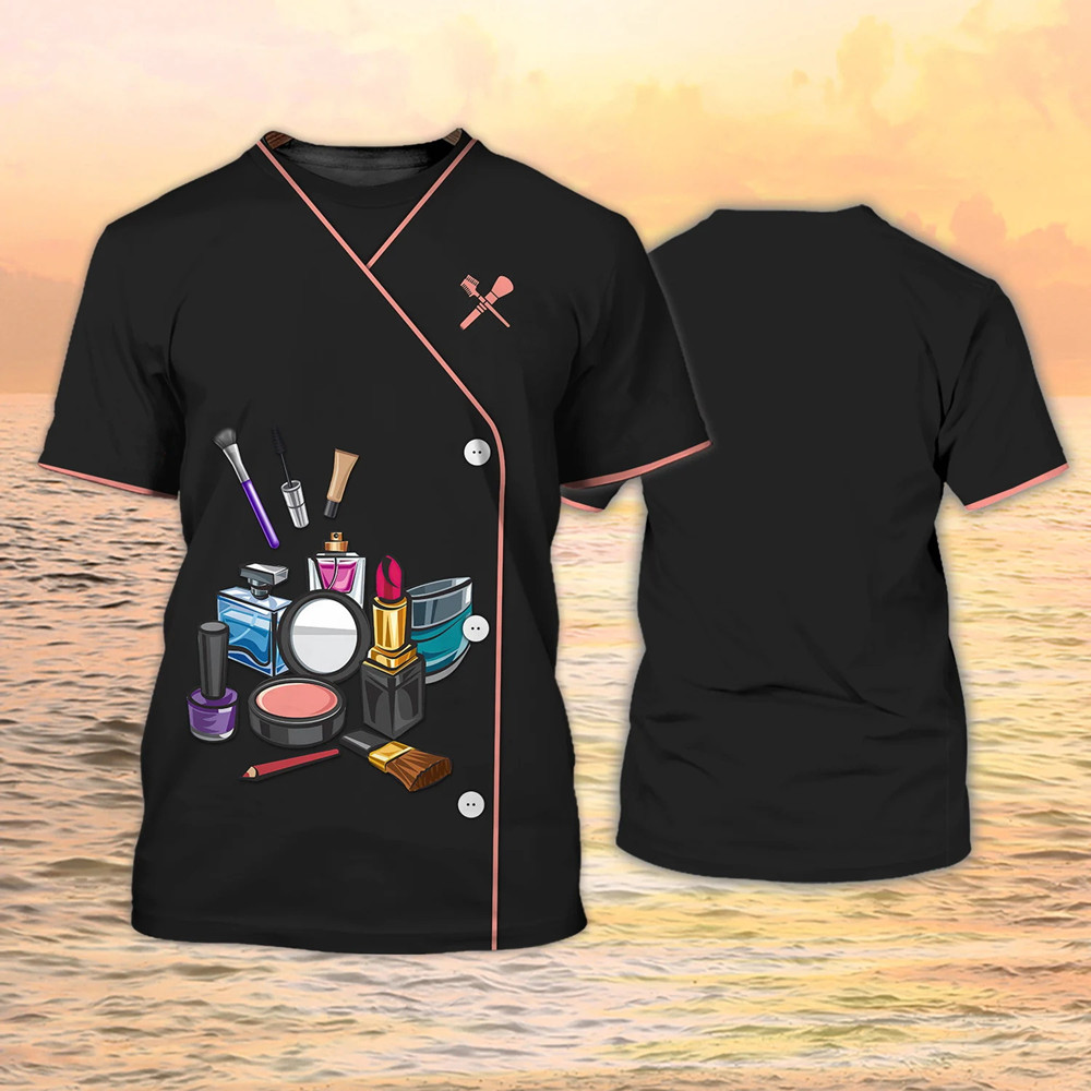 Maquiagem artista t-shirts cos - 3D Printing Maket avaliação e preço