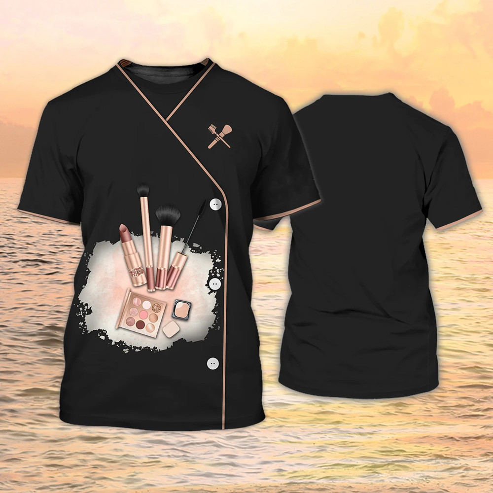 Maquiagem artista t-shirts cos - 3D Printing Maket avaliação e preço
