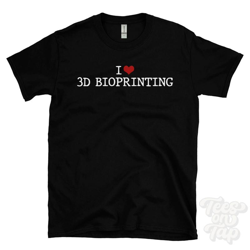 EU AMO 3D BIOPRINTING T-SHIRT  - 3D Printing For Medical avaliação e preço