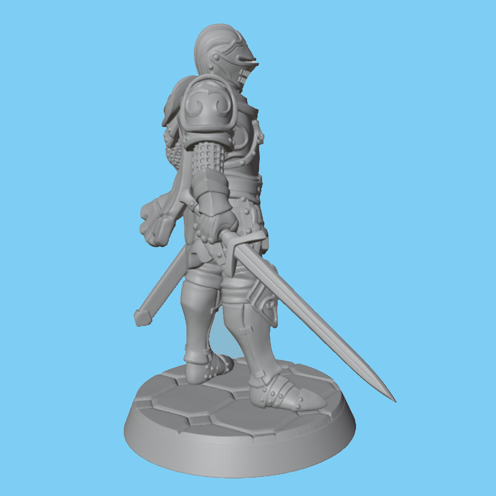 Modelo de Cavaleiro Medieval c - 3D Printing Knight Armor avaliação e preço
