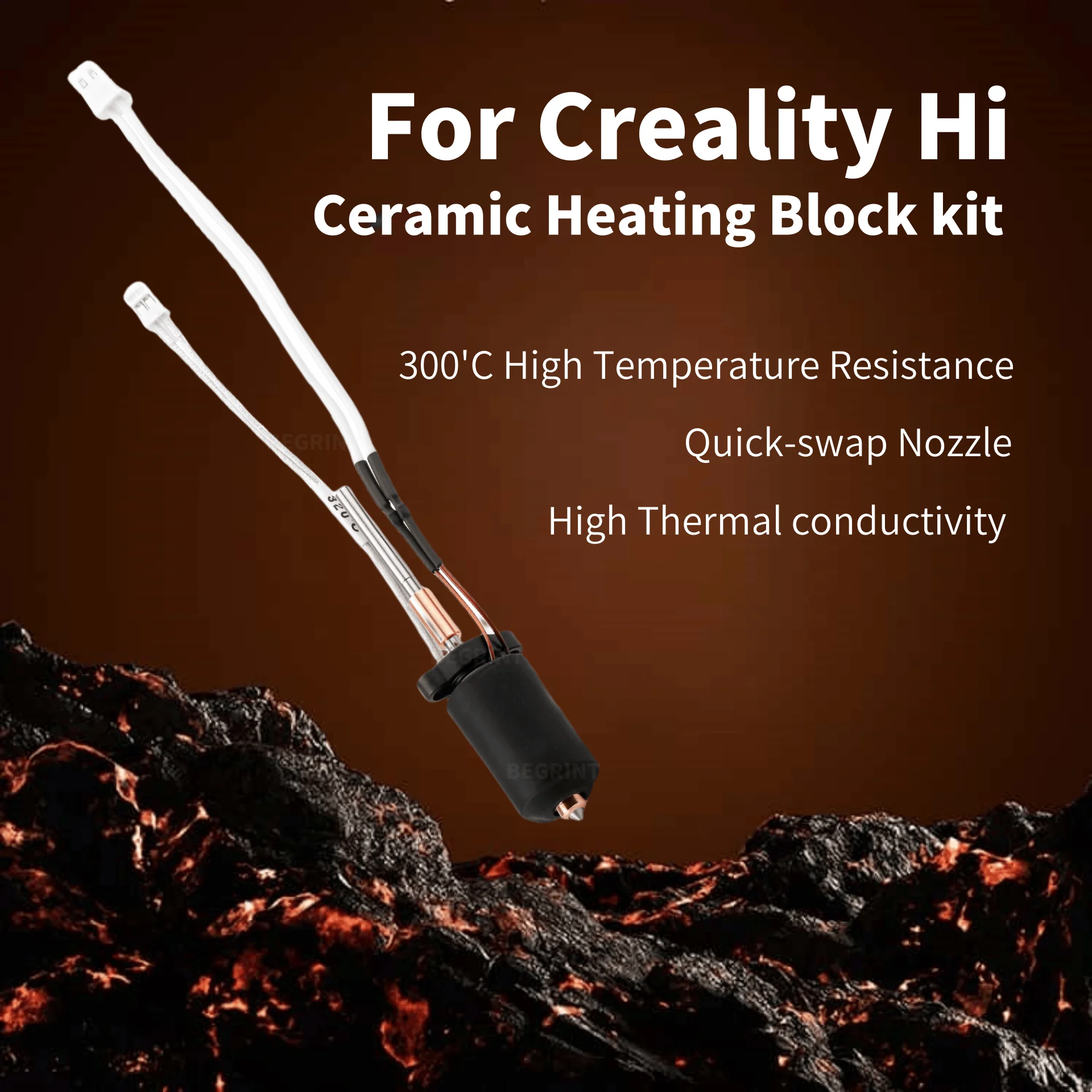 Kit de Aquecedor Cerâmico de A - 3D Printing Nozzle avaliação e preço