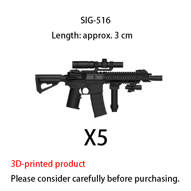 Blocos de Montar de Armas Impr - 3D Printing Lego Bricks avaliação e preço