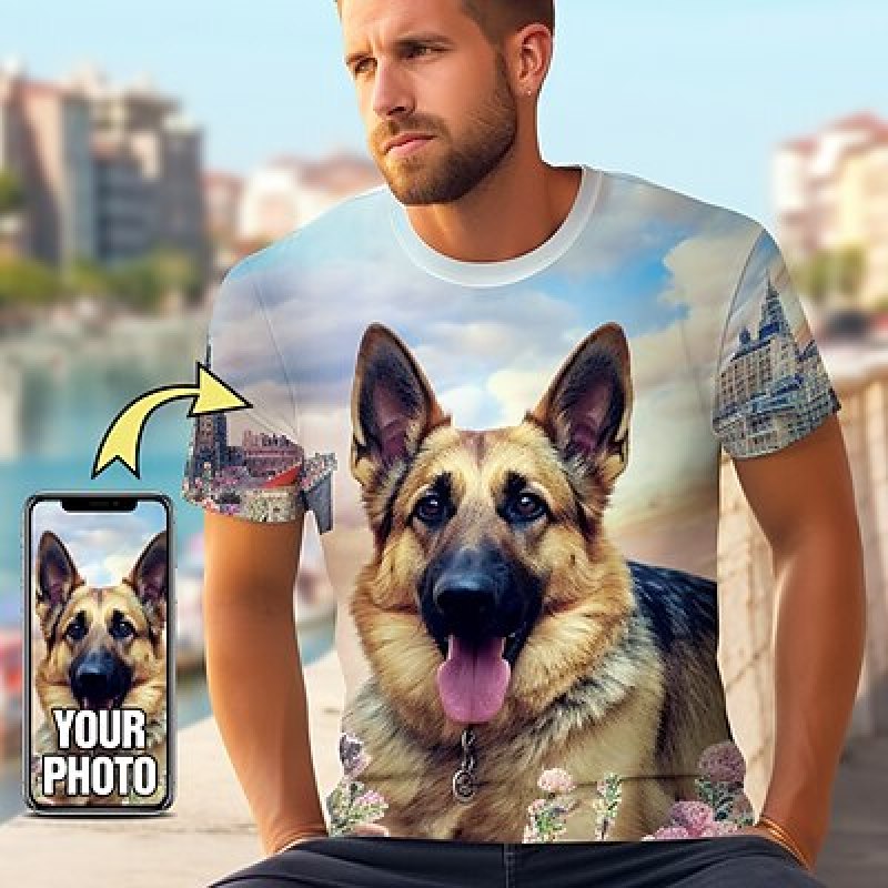 Camiseta personalizada para an - 3D Printing Ideas avaliação e preço