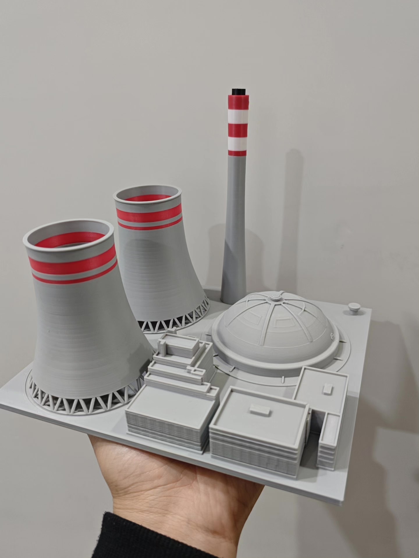 Modelo de Mini Usina Térmica I - 3D Printing Industrial avaliação e preço