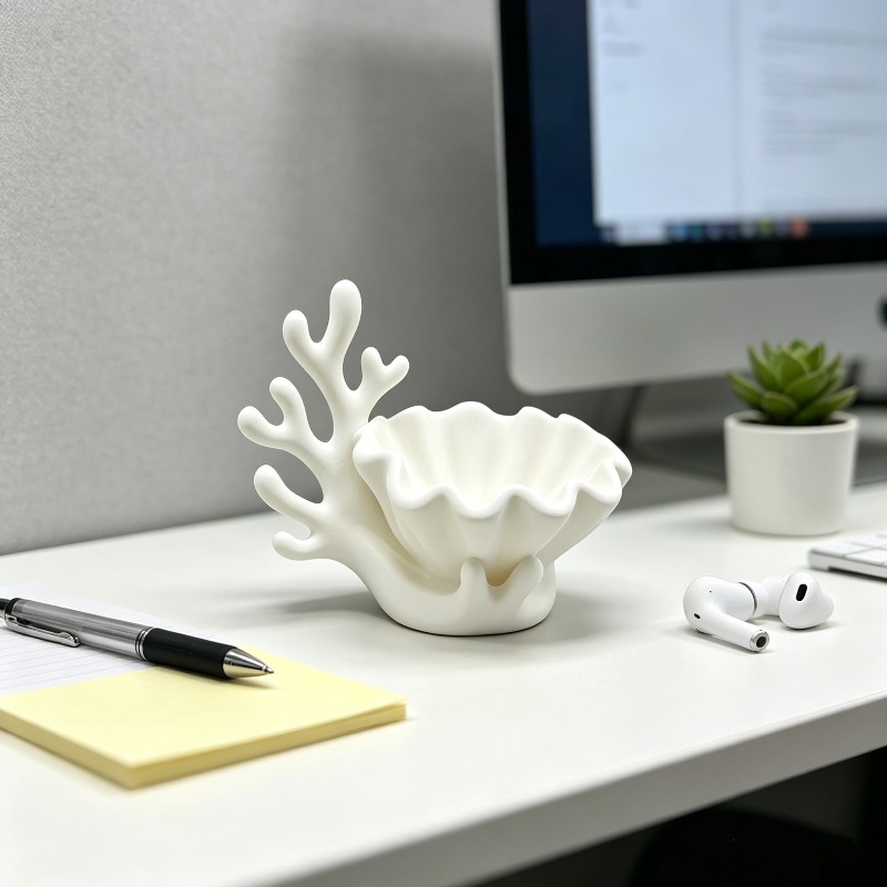 Bandeja Decorativa de Concha d - 3D Printing Ring Holder avaliação e preço