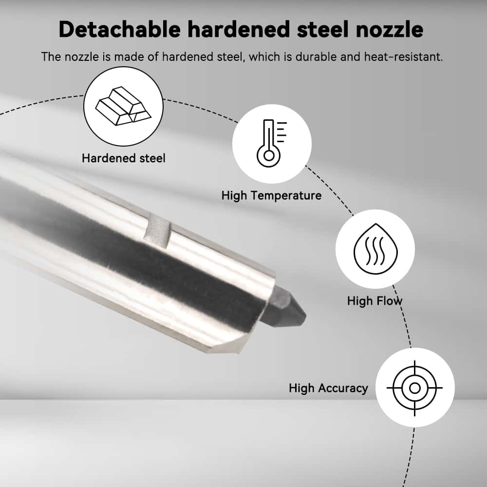 Bico de Aço Temperado para Hot - 3D Printing Nozzle avaliação e preço