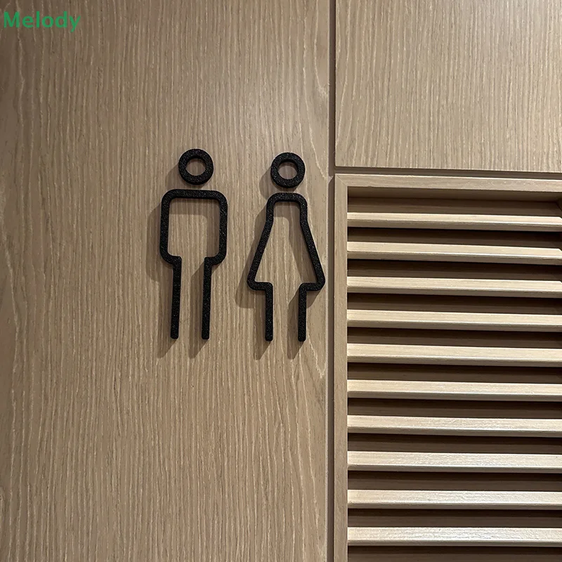 Sinal de porta de banheiro imp - 3D Printing Cafe avaliação e preço