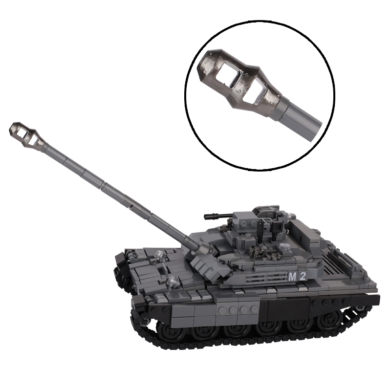 MOC WW2 Tanque Militar Canhão  - 3D Printing Lego Bricks avaliação e preço